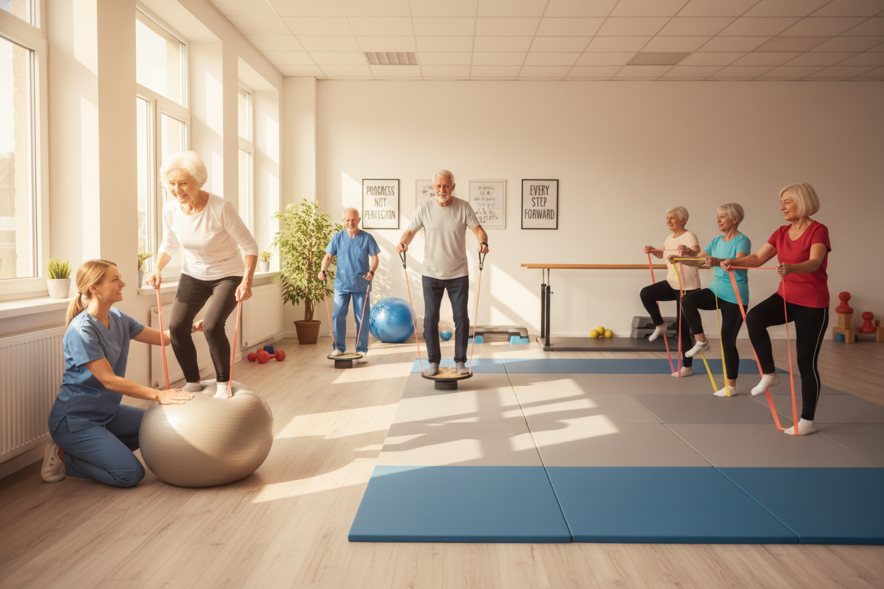 Mobility & Balance Rehabilitation for pensionres
